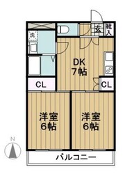 パラッツォ碑文谷の物件間取画像